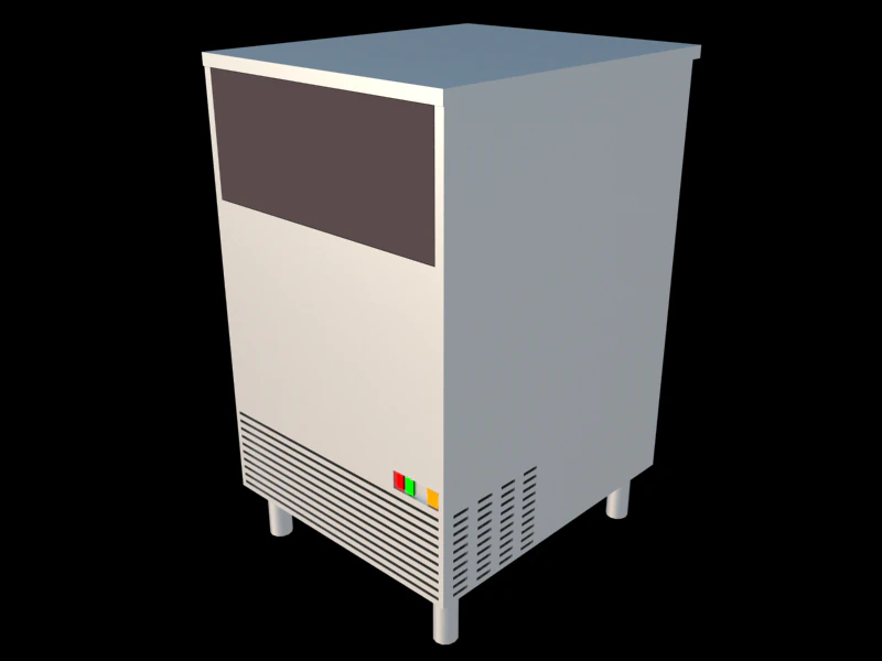 ice machine 3D Model .c4d .max .obj .3ds .fbx .stl .blend