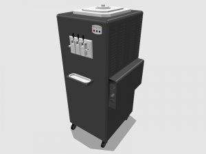 ice cream machine 3D 模型