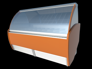 ice cream display case 3D Model