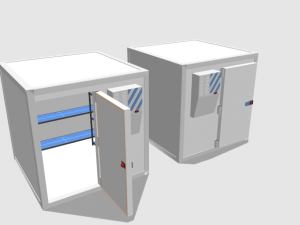 cold room 3D-Modell