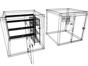 cold room 3D Model