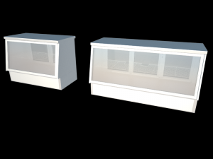 closed showcase 3D Модель