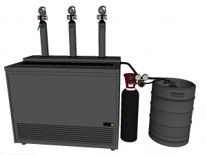 beer cooler 3D Model