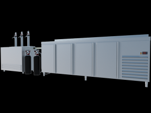 beer cooler with camera Model 3D