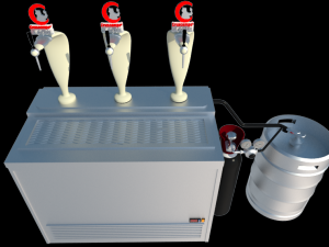 beer cooler model 2 Modelo 3D