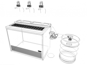 beer cooler model 2 Modelo 3D