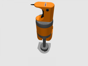 mixer Modelo 3D