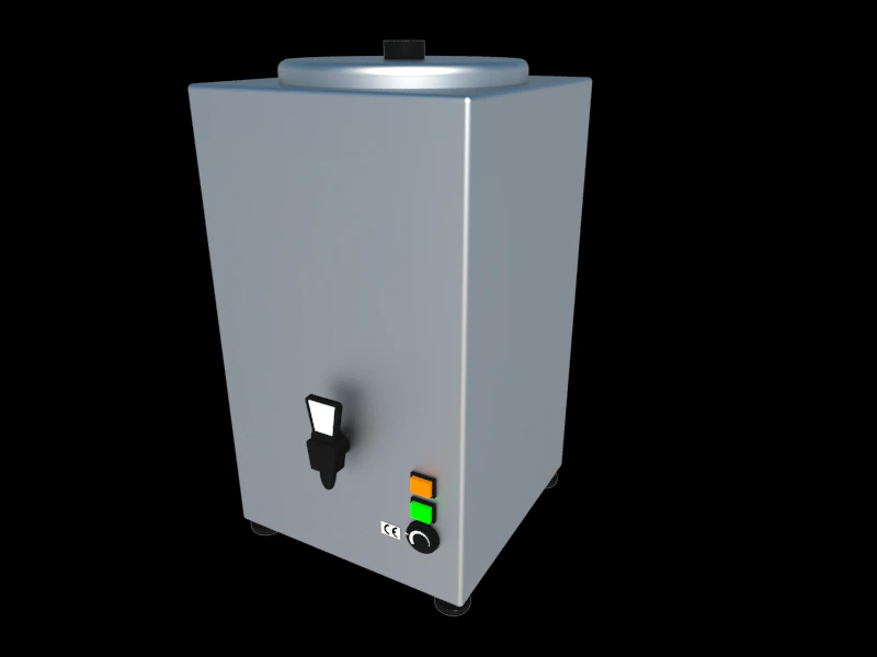 milk heater 3D Model .c4d .max .obj .3ds .fbx .stl .blend 