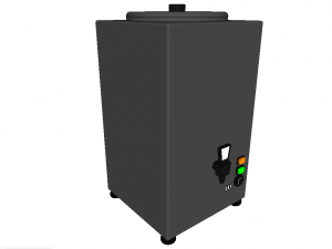 milk heater 3D 모델