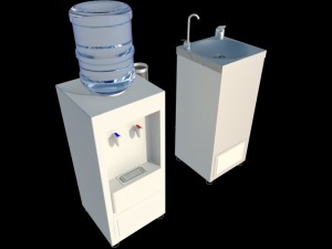 water dispensers 3D 모델