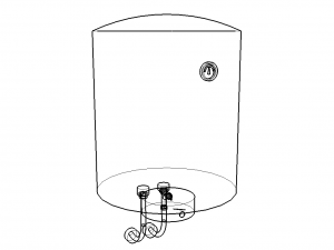 hot water accumulator 3D Модель