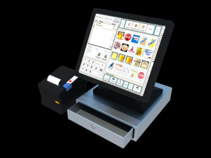 terminale punto vendita tpv Modello 3D