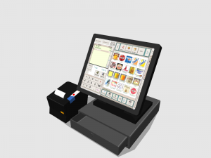 point of sale terminal tpv 3Dモデル