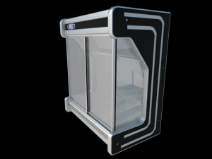 gekoelde wandvitrine 3D Model