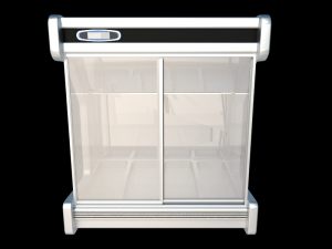 refrigerated wall display case 3D Модель