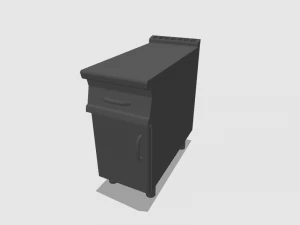 neutral module 40 cm serie 900 3D Model