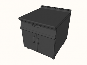 neutral module 80 cm serie 900 3D Model