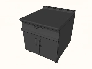 neutral module 80 cm serie 900 3D Model
