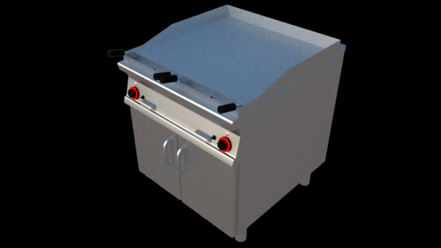 barbecue 80 cm serie 900 3D 모델 .c4d .max .obj .3ds .fbx .stl .blend 