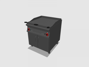 barbecue 80 cm serie 900 3D 모델