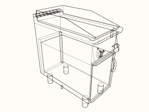 fri-top 40 cm serie 900 Modello 3D