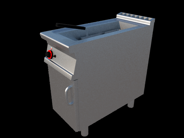 fryer 40 cm serie 900 3D Model .c4d .max .obj .3ds .fbx .stl .blend 