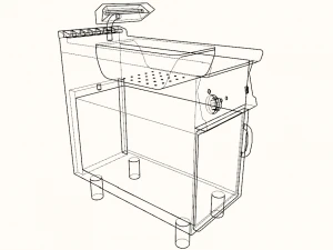 fry keeper 40 cm serie 900 3D Model
