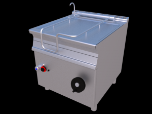tilting skillet 80 cm serie 900 Modèle 3D