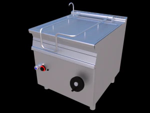 Patelnia uchylna 80 cm seria 900 Model 3D