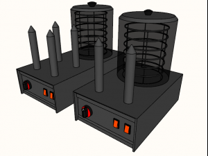 hot dog machine 3D Модель
