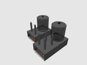 hot dog machine 3D Модель
