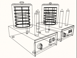 hot dog machine 3D Модель