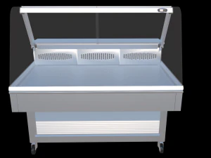 refrigerated fish display case 3D Model