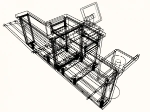self service payment modules l r 1125 mm 3D Model