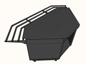 self service corner module 3D 모델