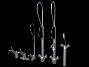 industrial faucets 3D 모델