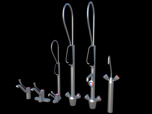 industrial faucets 3D Model