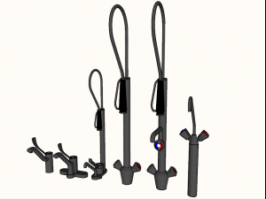 industrial faucets 3D 모델
