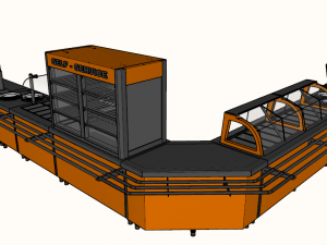 self service full collection Modello 3D