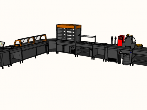 self service full collection Modello 3D
