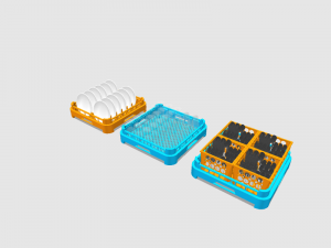 baskets and kitchenware 3D Model