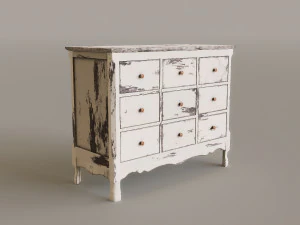 Antique Furniture 3D Model