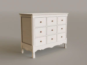 Antique Furniture 3D Model