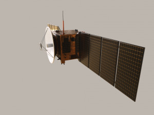 Orbital Space Satellite Modelo 3D