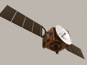 Orbital Space Satellite Modelo 3D