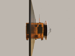 Orbital Space Satellite Modelo 3D