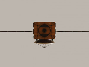 Orbital Space Satellite Modelo 3D