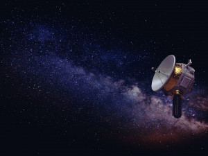 Deep Space Probe 3D Model