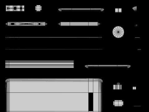 Smartphone With Stylus 3D Model