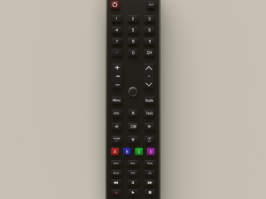3d smart tv remote 3D 模型